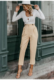 pantalon taille haute