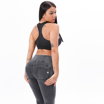 Jeans Femme Zipper Fly Super Stretch