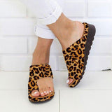 Chaussures en cuir pour femmes Plateforme confortable